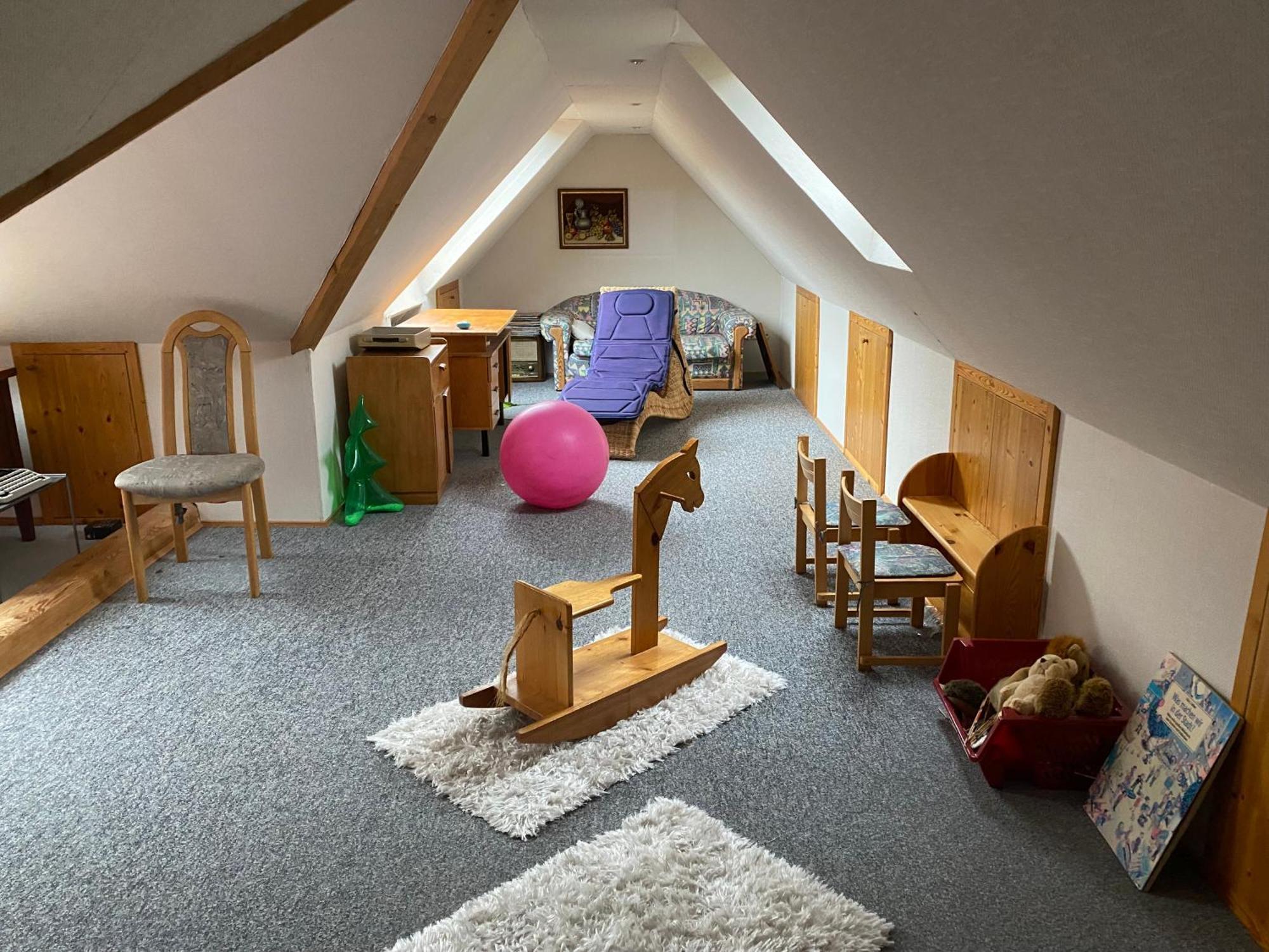 Ferienwohnung Unter dem Schild Oberfell Exterior foto